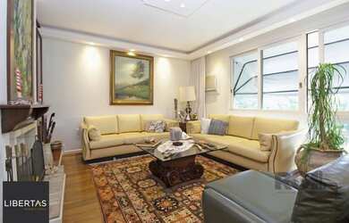 Imagem: O apartamento na cobertura possui 4 Dormitórios, 4 Banheiros