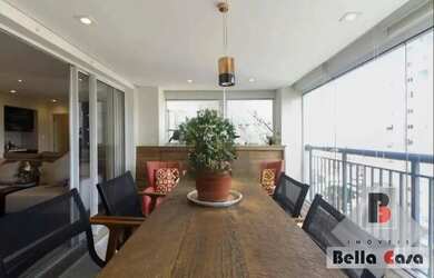 Imagem: O apartamento possui 3 Dormitórios, 4 Banheiros, 3 Vagas na