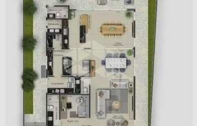 Imagem 14: Casa em condomínio fechado, 370m², 3 Quartos/dormitório 3 Suítes ,...