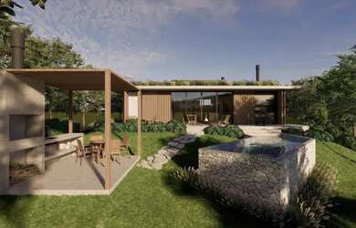 Imagem: A casa em condomínio possui 3 Dormitórios, 4 Banheiros, 4