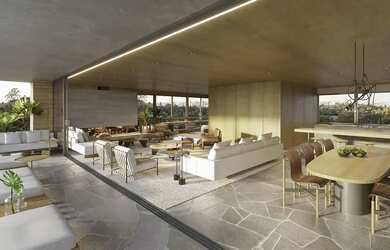 Imagem: O apartamento possui 3 Dormitórios, 5 Banheiros, 3 Vagas na