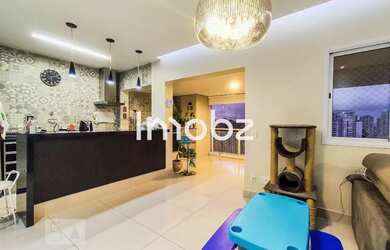 Imagem: O apartamento na cobertura possui 3 Dormitórios, 4 Banheiros