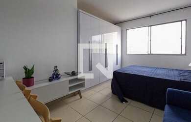 Imagem: O studio possui 1 Dormitório, 1 Banheiro, 25m² de Área, Imóvel