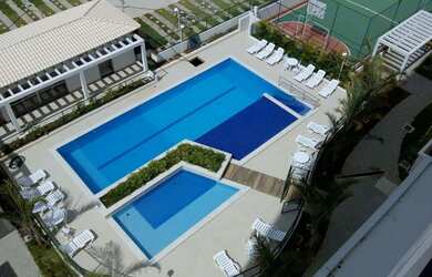 Imagem: O apartamento possui 2 Dormitórios, 2 Banheiros, 55m² de Área