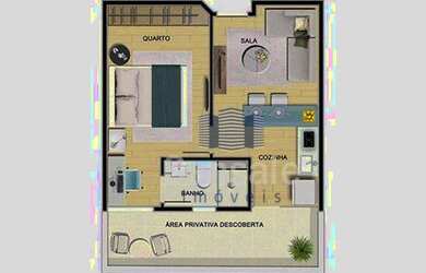 Imagem 3: ÁREA PRIVATIVA- YSA RESIDÊNCIAL