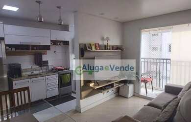 Imagem: O apartamento possui 2 Dormitórios, 1 Banheiro, 1 Vaga na garagem