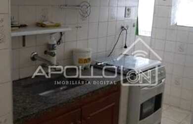 Imagem: O apartamento possui 1 Dormitório, 1 Banheiro, 1 Vaga na garagem