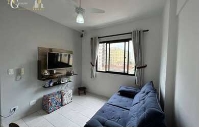 Imagem 1: Apartamento à venda, 40 m² por R$ 189.000,00 - Tupi - Praia Grande/SP