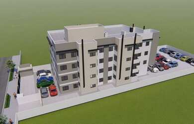 Imagem: O apartamento possui 3 Dormitórios, 1 Banheiro, 1 Vaga na garagem