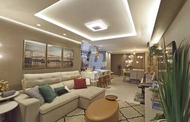 Imagem: O apartamento possui 3 Dormitórios, 3 Banheiros, 2 Vagas na