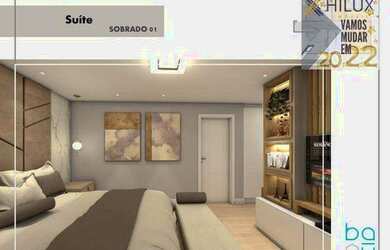 Imagem: A casa em condomínio possui 3 Dormitórios, 3 Banheiros, 2