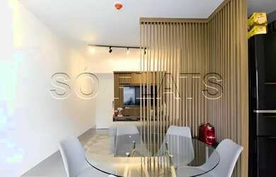 Imagem 3: Flat Paulista Wall Street disponível para locação com 48m², 1 dormitório e 1 vaga nos Jard