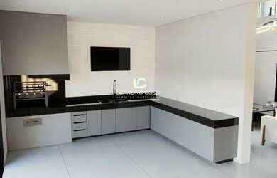 Imagem 12: Casa e venda com 4 suítes e piscina e vista para o lago no Condomínio Fazenda Palmeiras Im