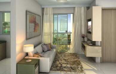 Imagem: O apartamento possui 2 Dormitórios, 2 Banheiros, 1 Vaga na