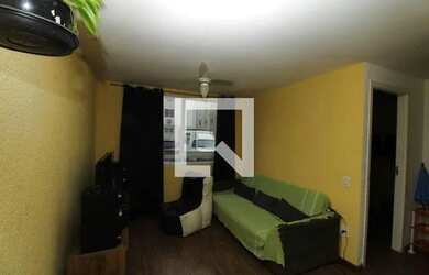 Imagem: O apartamento possui 1 Dormitório, 1 Banheiro, 1 Vaga na garagem