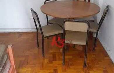 Imagem: O apartamento possui 1 Dormitório, 1 Banheiro, 1 Vaga na garagem