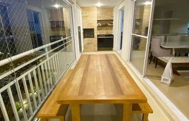 Imagem: O apartamento possui 3 Dormitórios, 4 Banheiros, 2 Vagas na