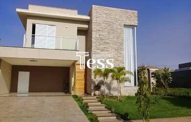 Imagem: A casa em condomínio possui 4 Dormitórios, 5 Banheiros, 4