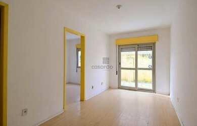 Imagem: O apartamento possui 1 Dormitório, 1 Banheiro, 46m² de Área