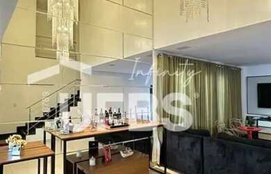 Imagem: A casa em condomínio possui 4 Dormitórios, 5 Banheiros, 4