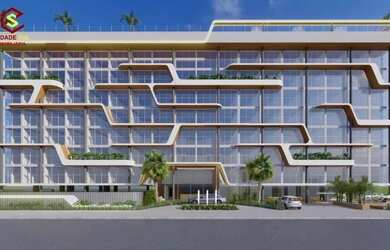 Imagem: O apartamento possui 1 Dormitório, 1 Banheiro, 1 Vaga na garagem