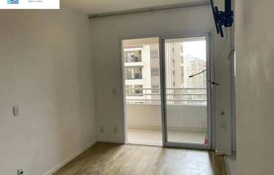 Imagem: O apartamento possui 1 Dormitório, 1 Banheiro, 1 Vaga na garagem