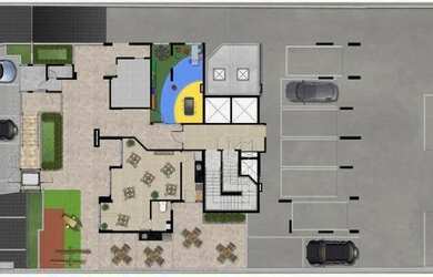 Imagem 2: Apartamento à venda, 53 m² por R$ 326.509,00 - Vila Tibiriçá - Santo...