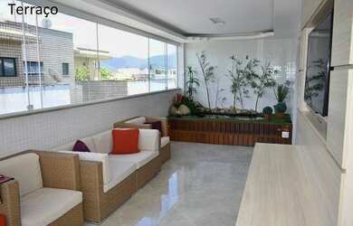 Imagem: O apartamento na cobertura possui 4 Dormitórios, 5 Banheiros