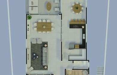 Imagem 4: Casa a Venda em Gênesis ll - Alphaville, 4 Suítes, Varanda Gourmet com Churrasqueira com B