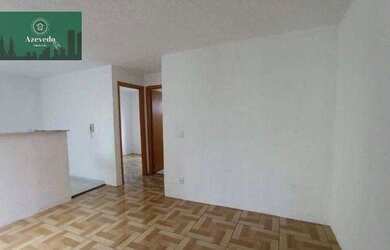 Imagem: O apartamento possui 2 Dormitórios, 1 Banheiro, 1 Vaga na garagem