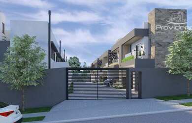 Imagem: A casa possui 3 Dormitórios, 2 Banheiros, 2 Vagas na garagem