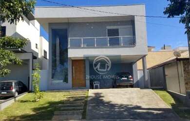 Imagem: A casa em condomínio possui 4 Dormitórios, 4 Banheiros, 4