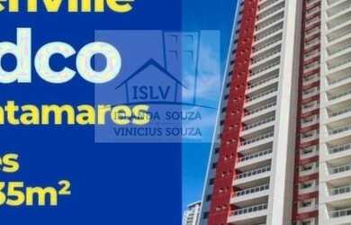 Imagem 1: Apartamento Padrão para Venda em Patamares Salvador-BA - 605