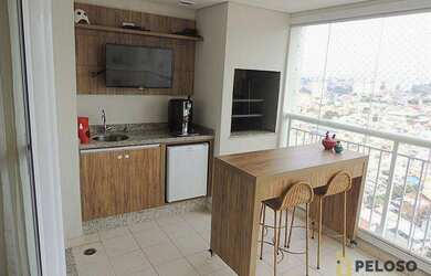 Imagem: O apartamento possui 3 Dormitórios, 3 Banheiros, 2 Vagas na