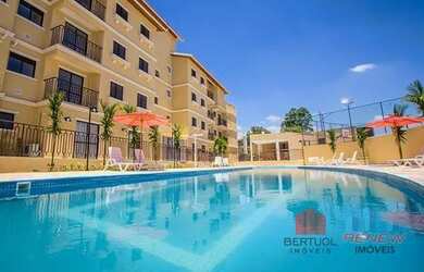 Imagem: O apartamento possui 2 Dormitórios, 2 Banheiros, 1 Vaga na