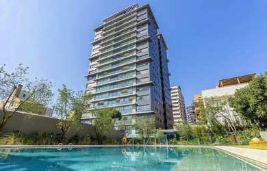 Imagem: O apartamento na cobertura possui 3 Dormitórios, 5 Banheiros