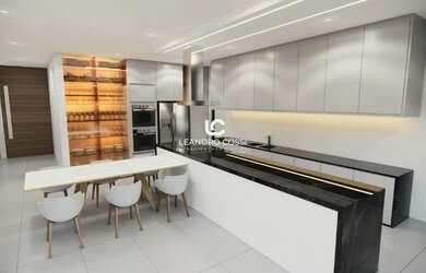 Imagem 9: Casa e venda com 4 suítes e piscina e vista para o lago no Condomínio Fazenda Palmeiras Im