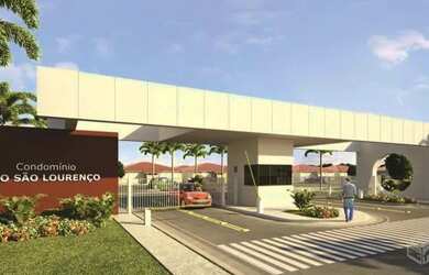 Imagem: A casa em condomínio possui 3 Dormitórios, 2 Banheiros, 2