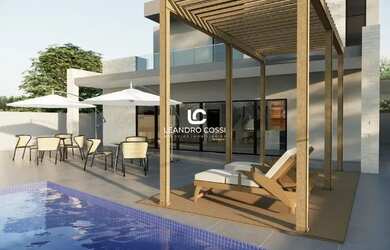 Imagem 15: Casa e venda com 4 suítes e piscina e vista para o lago no Condomínio Fazenda Palmeiras Im