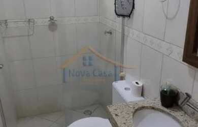 Imagem: A casa em condomínio possui 4 Dormitórios, 3 Banheiros, 2