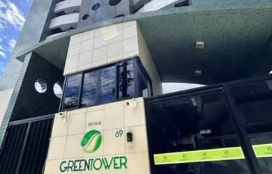 Imagem: O apartamento possui 1 Dormitório, 1 Banheiro, 1 Vaga na garagem