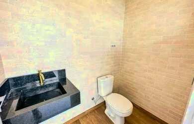 Imagem 3: Casa Terrea no Morada dos Passaros 3 Suites 275m² Área Gourmet com churrasqueira e piscin