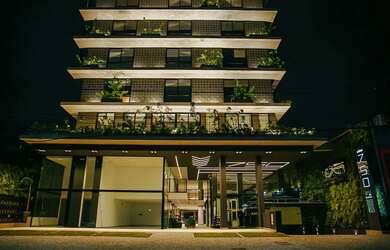 Imagem: O studio possui 2 Dormitórios, 2 Banheiros, 58m² de Área