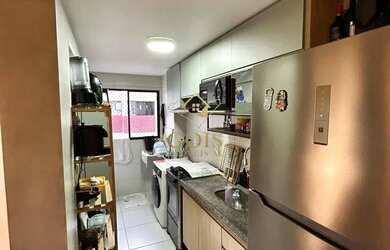 Imagem 2: Apto 2 quartos nascente com varanda gourmet no Tabuleiro