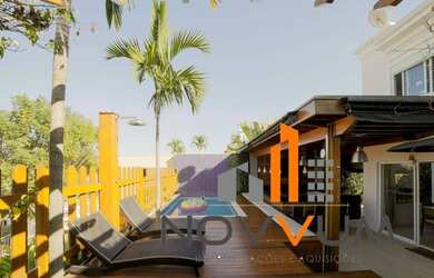 Imagem: A casa em condomínio possui 3 Dormitórios, 4 Banheiros, 4