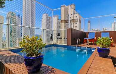 Imagem: O apartamento possui 3 Dormitórios, 3 Banheiros, 4 Vagas na