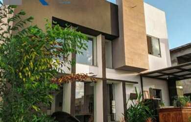 Imagem: A casa em condomínio possui 4 Dormitórios, 3 Banheiros, 2