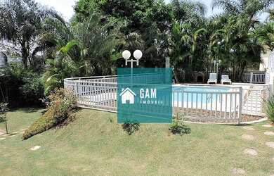 Imagem: A casa em condomínio possui 4 Dormitórios, 5 Banheiros, 5