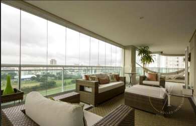 Imagem: O apartamento possui 3 Dormitórios, 5 Banheiros, 5 Vagas na