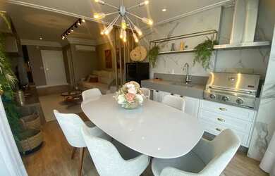 Imagem: O apartamento possui 4 Dormitórios, 4 Banheiros, 3 Vagas na